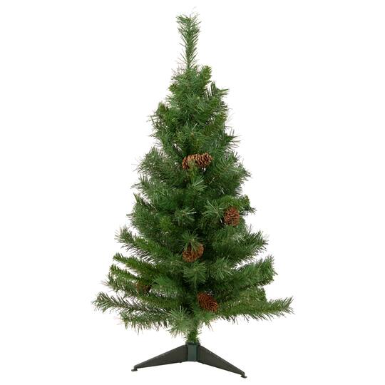 3Ft Unlit Black River Pine Artificial Christmas Tree By Northlight in Green | 3 ft | Michaels®